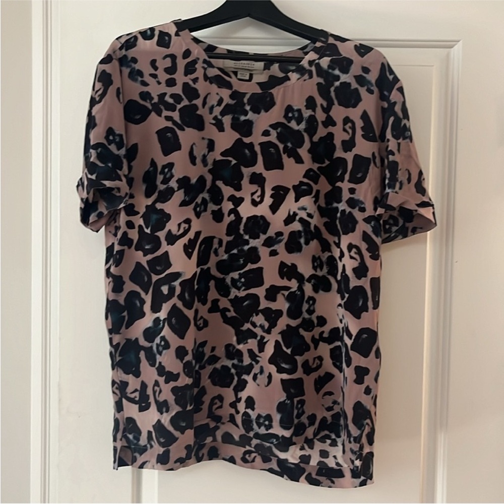 ISO all saints silk leopard blouse